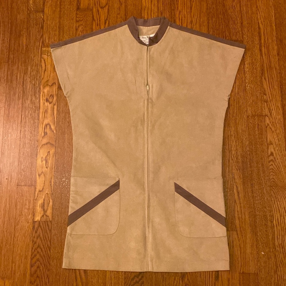Vera Maxwell Original ultra suede shift dress